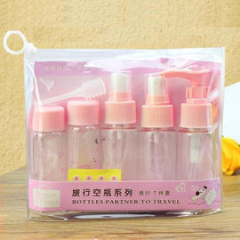 6 PCs 50 Ml snakken Bewijs van het het Lek Bestand Stof van de Reisfles het Vastgestelde Gemakkelijk te dragen