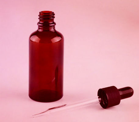 OEM 30ml Amber Essential Oil Glass Bottle met Glasdruppelbuisje