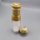 Oem Fles van de Luxe de Acryl Kosmetische Verpakkende Vastgestelde Lotion en Roomkruik Zonder lucht